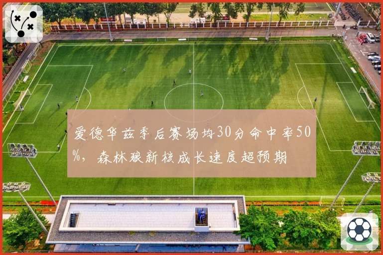 爱德华兹季后赛场均30分命中率50%，森林狼新核成长速度超预期